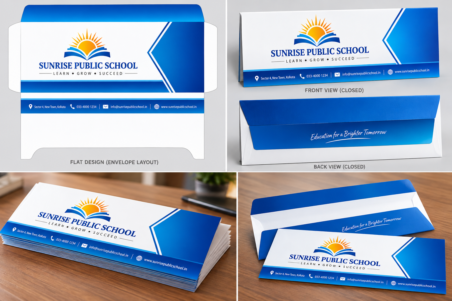 School Envelope - View 2